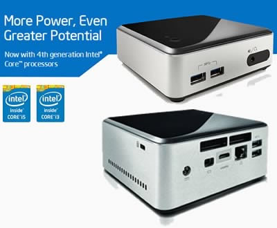 Intel ще представи NUC с Core 4-то поколение - обновена серия мини компютри до края на годината
