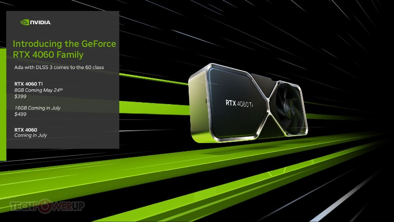 NVIDIA отложи пускането на видеокартата GeForce RTX 4060 за 29 юни 