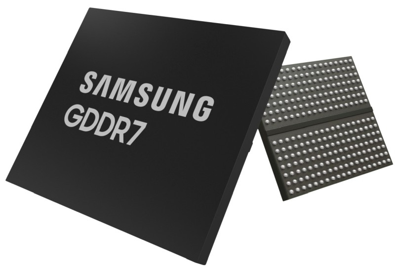 Samsung ще представи най-бързата памет GDDR7 в света - 1,8 пъти по-бърза от GDDR6X - през февруари 