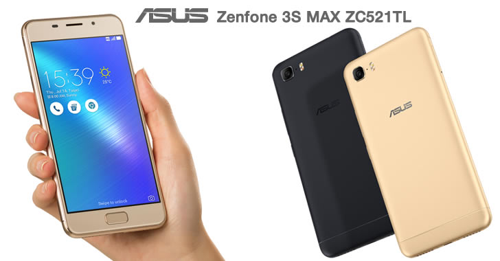 Asus Zenfone 3S MAX ZC521TL hand