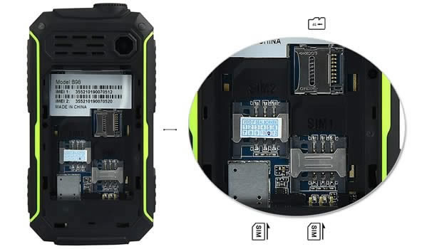 B98 Phone dual sim