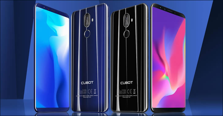 Cubot X18 Plus colors