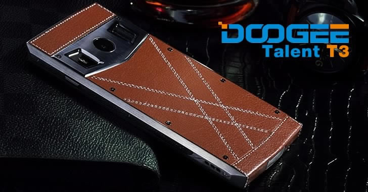 Doogee Talent T3 back panel