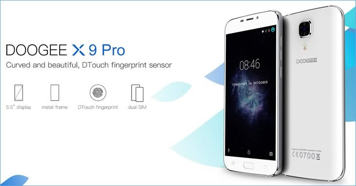 Doogee X9 Pro features