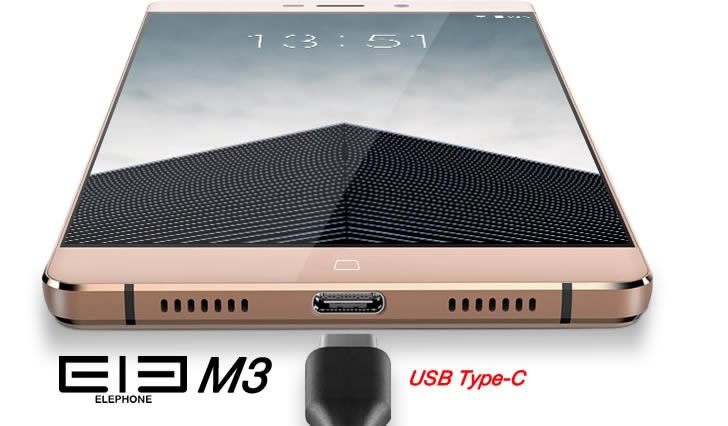 Elephone M3 USB Type-C
