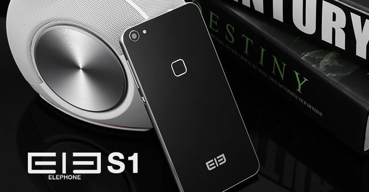 Elephone S1 back