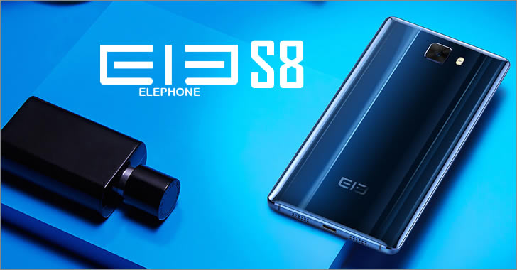 Elephone S8 blue