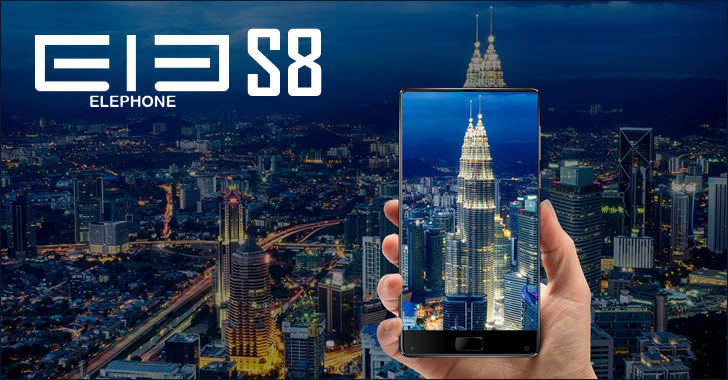 Elephone S8 design