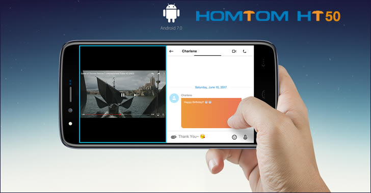 Homtom HT50 Android