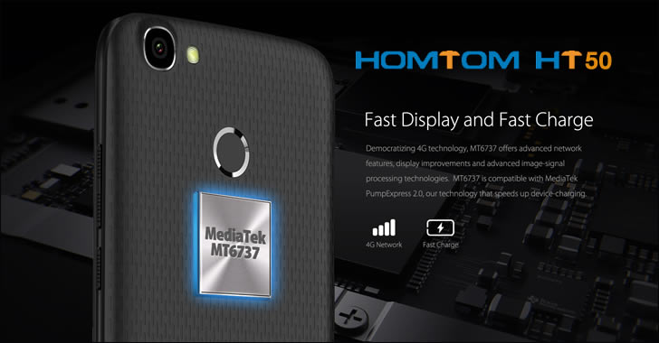 Homtom HT50 hardware