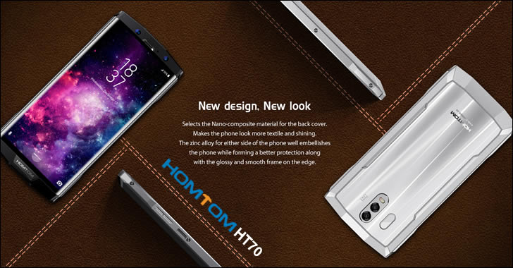 Homtom HT70 design