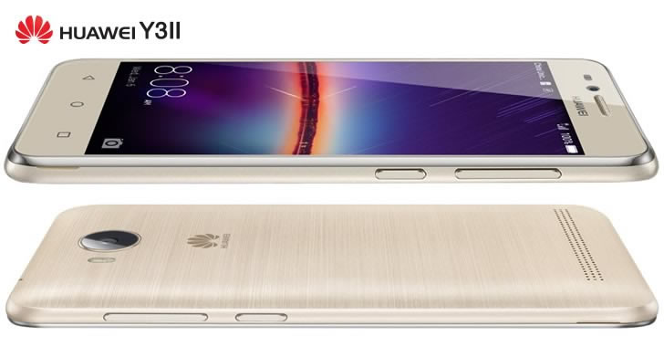 Huawei Y3II gold