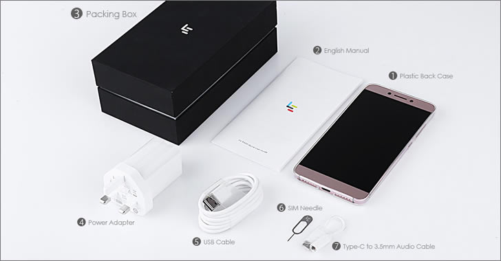 LeTV LeEco 2 X520 package