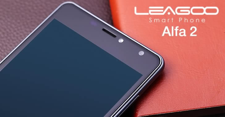 Leagoo Alfa 2 front