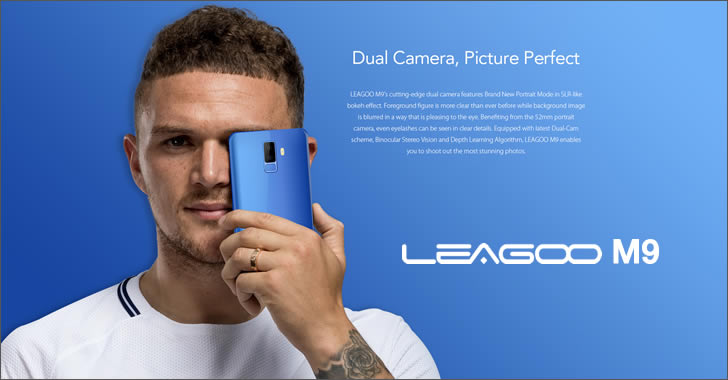 Leagoo M9 blue