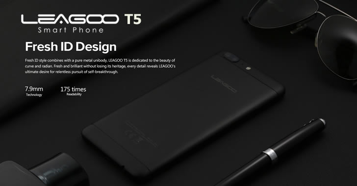 Leagoo T5 design