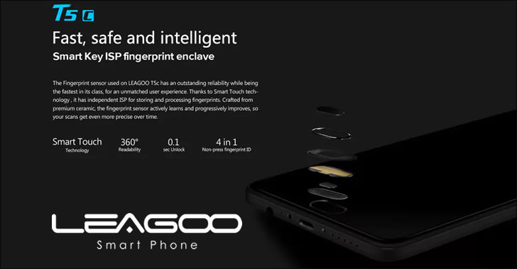Leagoo T5c fingerprint