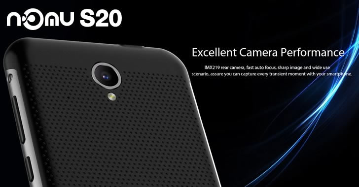 Nomu S20 camera