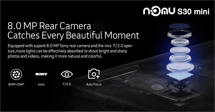 Nomu S30 mini camera