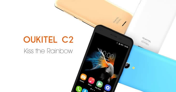 Oukitel C2 colors