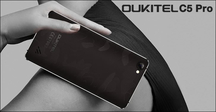 Oukitel C5 Pro back panel