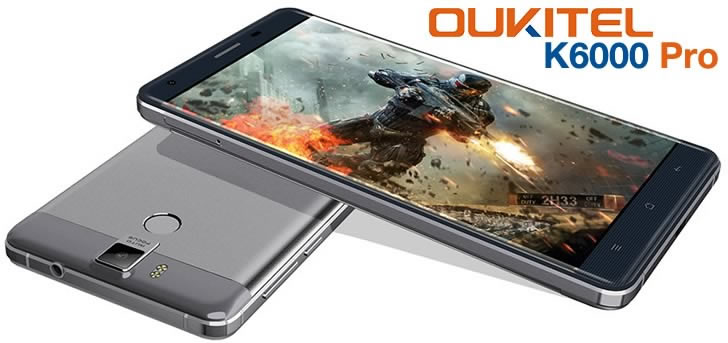 Oukitel K6000 Pro design