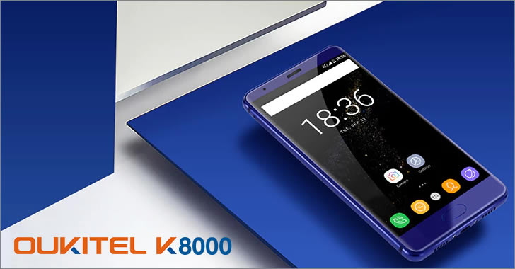 Oukitel K8000 blue