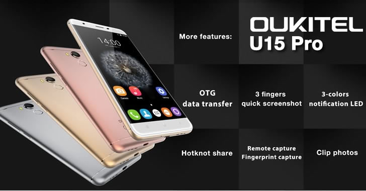 Oukitel U15 Pro Features