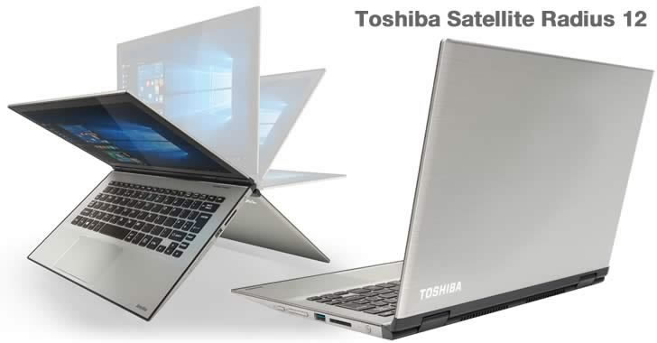 Toshiba Satellite Radius 12 - хибриден лаптоп от висок клас с Intel Skaylake 6-то поколение