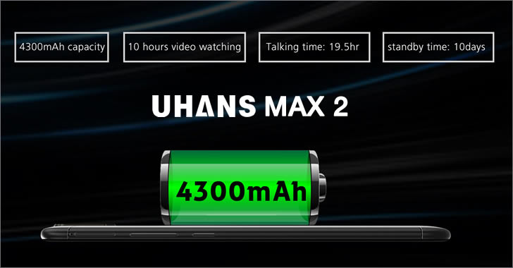 Uhans Max 2 battery