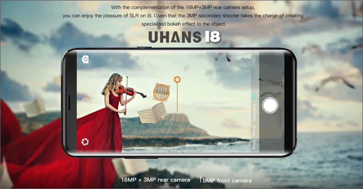 Uhans i8 camera