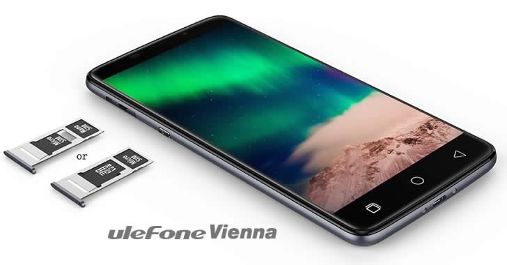 Ulefone Vienna card slots