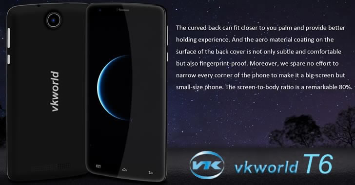 Vkworld T6 design