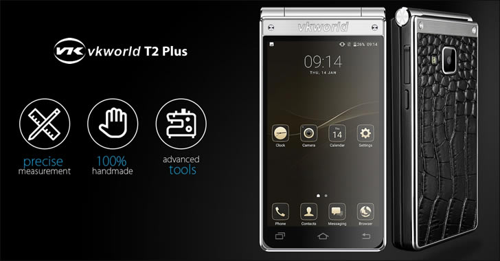 VKworld T2 Plus front back