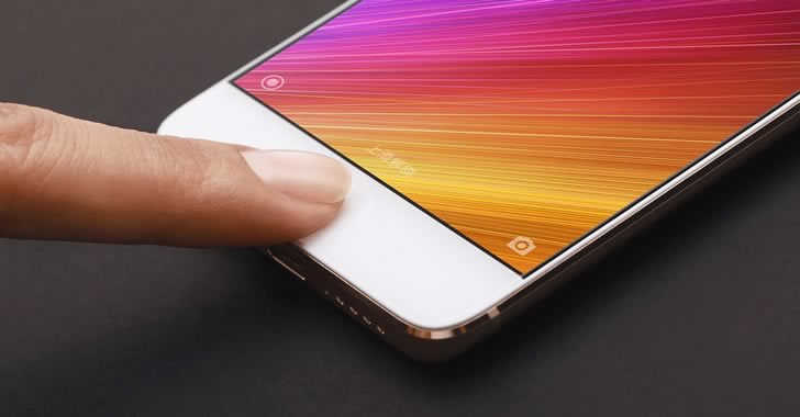 Xiaomi Mi 5S fingerprint