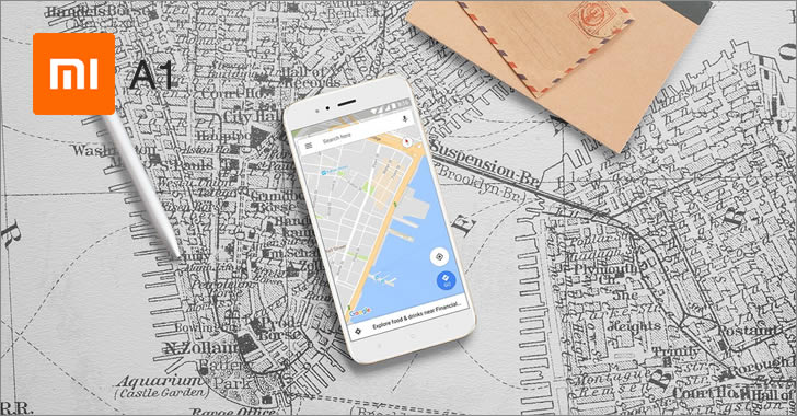 Xiaomi Mi A1 maps