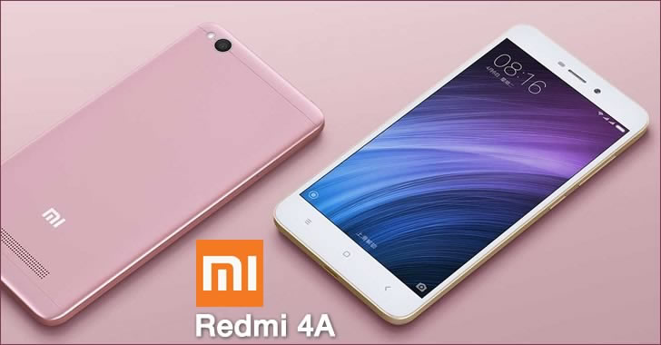 Xiaomi Redmi 4A rose gold