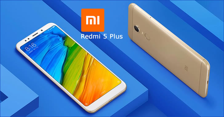 Xiaomi Redmi 5 Plus front