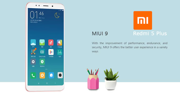 Xiaomi Redmi 5 Plus MIUI 9