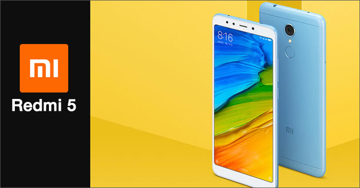 Xiaomi Redmi 5 blue