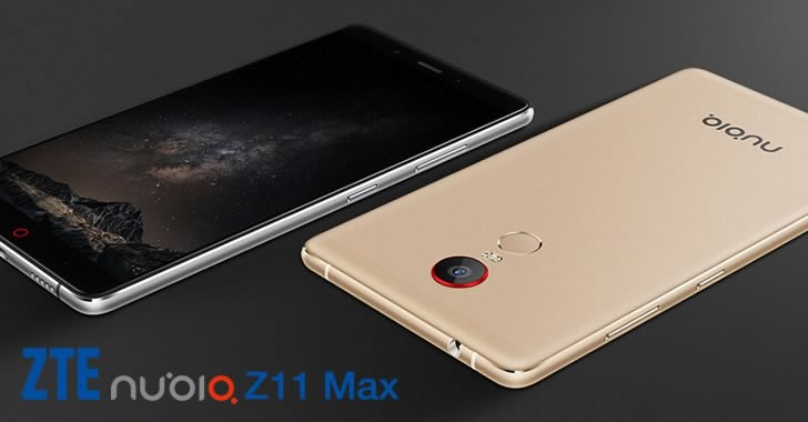 ZTE Nubia Z11 Max front back