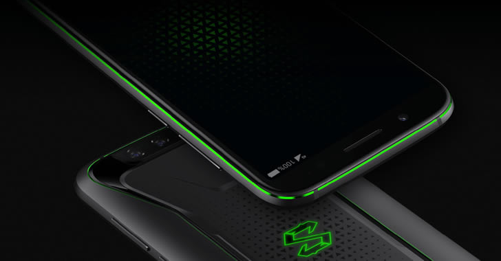 Xiaomi Black Shark front down