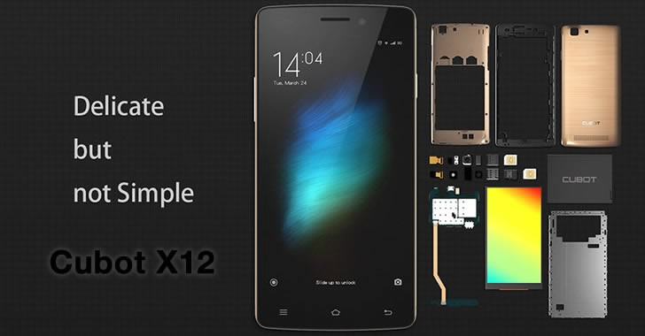 Cubot X12 - евтин 4G смартфон, с 5-инчов дисплей и инфрачервен сензор
