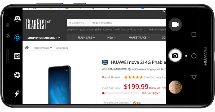 Huawei Nova 2i gearbest price