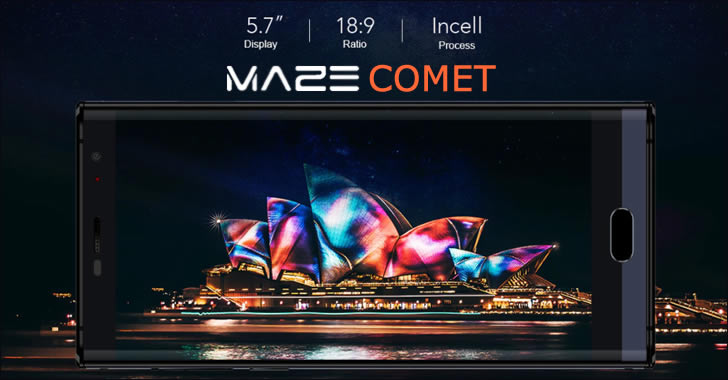 Maze Comet display