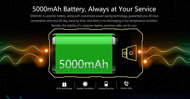 Nomu S10 Pro battery