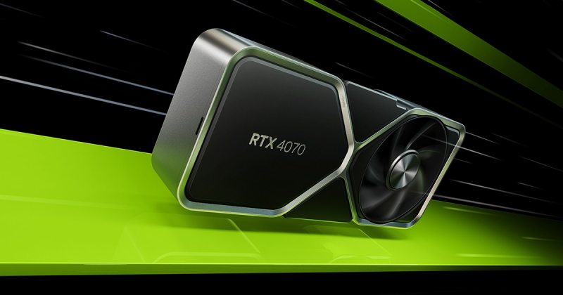 NVIDIA преустановява доставките на графичните процесори GeForce RTX 4070 поради слабо търсене 