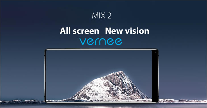 Vernee Mix 2 display
