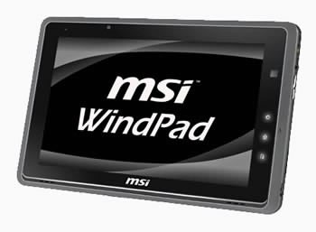 Официален анонс на AMD Brazos таблета MSI WindPad 110W