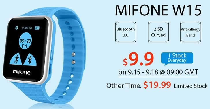 Mifone W15 smart watch